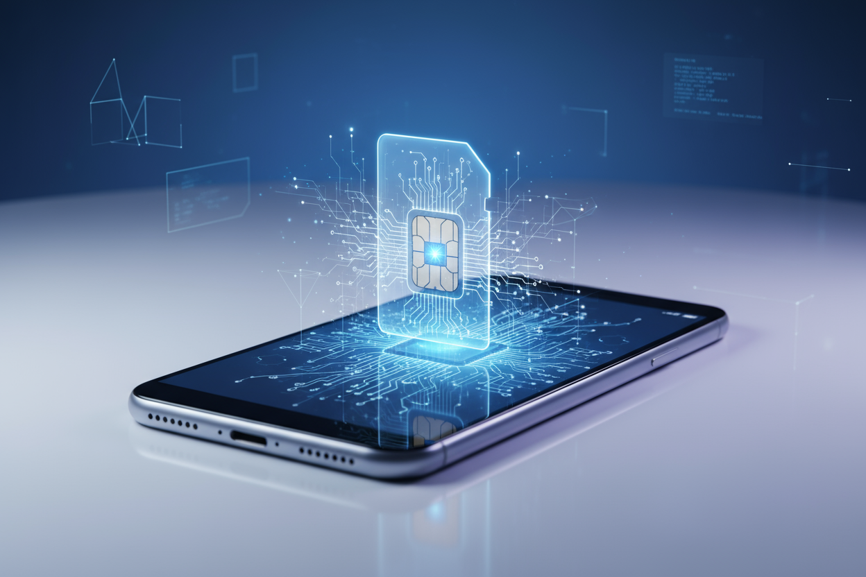 QRコードをスキャンするだけで通信がすぐ使える!