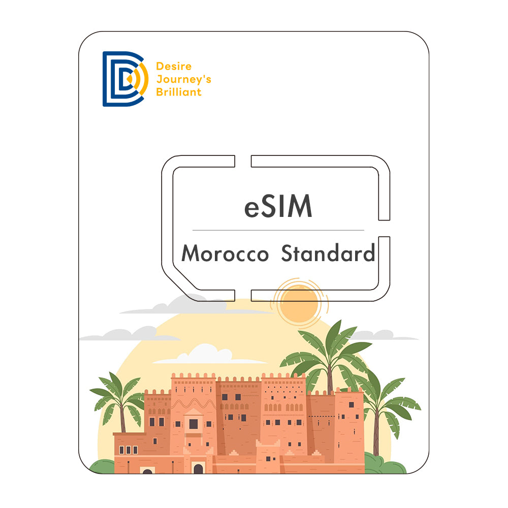 eSIM Morocco Standard(モロッコ スタンダードeSIMプラン)